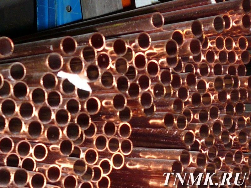 Труба бронзовая 95х12,5 мм БрАЖН10-4-4 DIN 1755