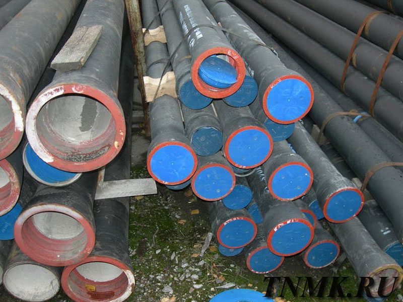 Труба чугунная оцинкованная ВЧШГ ДУ 500 L=6м с ЦПП ГОСТ 9583-75 купить в Нижнем Тагиле
