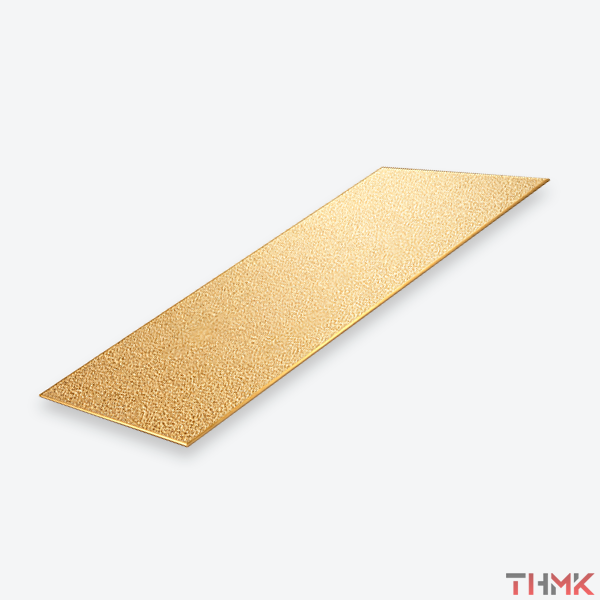 Лист нержавеющий 1,2х1219х2438 мм шлифованная под золото 08Х18Н10 текстурированный